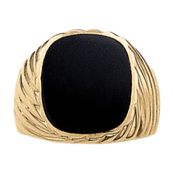 GENTS RING ONYX