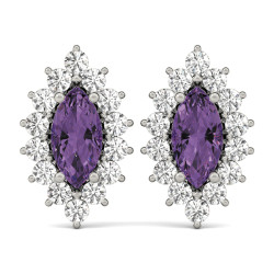 EARRINGS COLOR MARQUISE