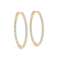 1.2 INCH 4 PRONG OVAL HOOP