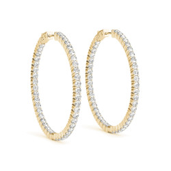 1.2 INCH 2 PRONG ROUND HOOP OPEN BACK