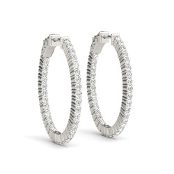 1.25 INCH 2 PRONG OVAL HOOP