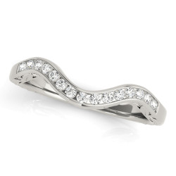 WEDDING BANDS CURVED BANDS