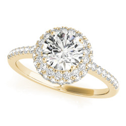 ENGAGEMENT RINGS HALO ROUND