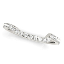 WEDDING BANDS CURVED BANDS