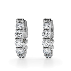LAB GROWN DIAMOND SINGLE ROW VAULT LOCK