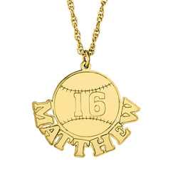 BASEBALL W/ NAME AND NUMBER