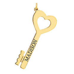 KEY W/ HEART TOP