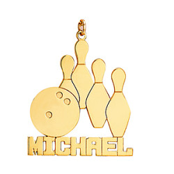 BOWLING BALL AND PINS