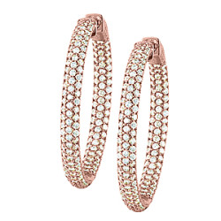 36MM ROUND PAVE INSIDE OUT