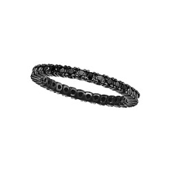 1 ROW ETERNITY RING CZ/SIL.