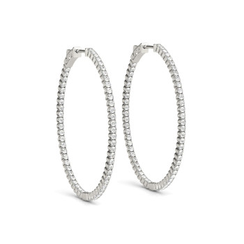 1.5 INCH 4 PRONG OVAL HOOP